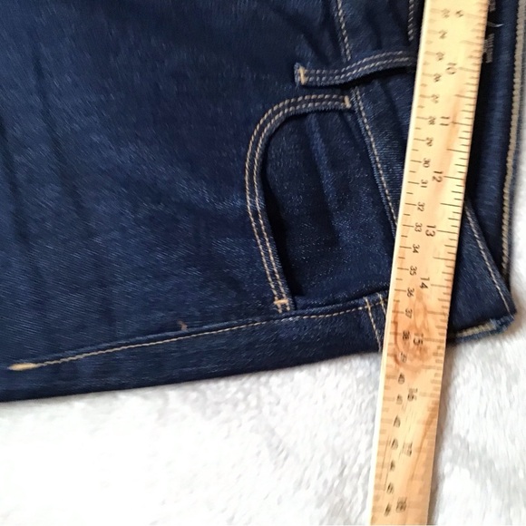 Old Navy Women's Dark Blue Jeans High Rise Wow Super Skinny Size US8 - Picture 5 of 14